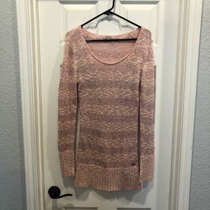 Pink knit top